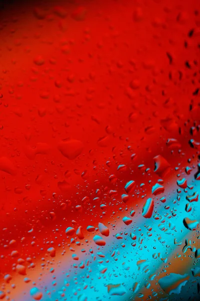 Krople Rosy Szkle Abstrakcyjne Tło — Zdjęcie stockowe