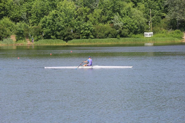 Wettkämpfe im Wassersport — Stockfoto