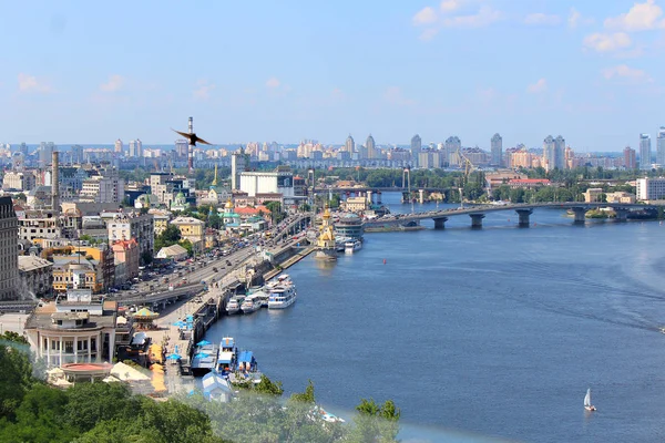 Kiev Dinyeper dolgu — Stok fotoğraf