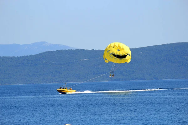 Vacanza divertente sul mare Adriatico — Foto Stock