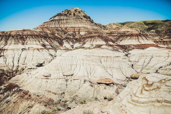 Deserto Canadá Drumheller Hoodoo — Fotografia de Stock