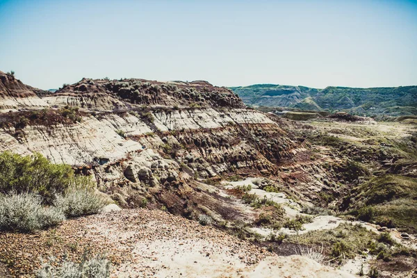 Kanada Drumheller Hoodoo Çölde — Stok fotoğraf