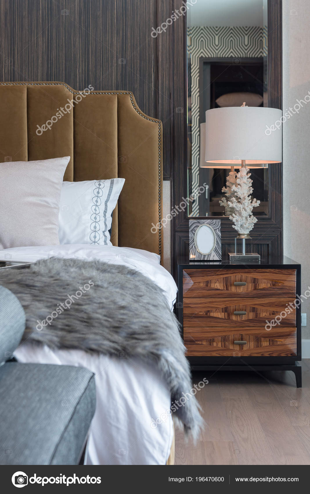 Set Coffee Cup Tray Classic Master Bedroom Style Interior
