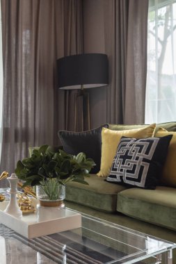 Klasik oturma odası.