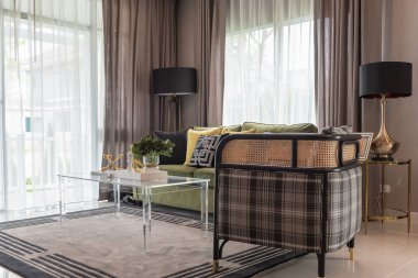 Klasik oturma odası.