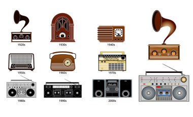 Eski tip radyo transistörü zaman çizelgesi 