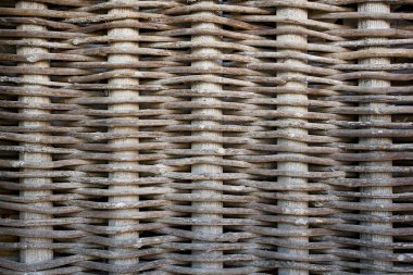 Çubuklar ahşap çit dokuma.