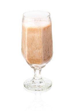 Alkolsüz kokteyl beyaz arka plan yenileme