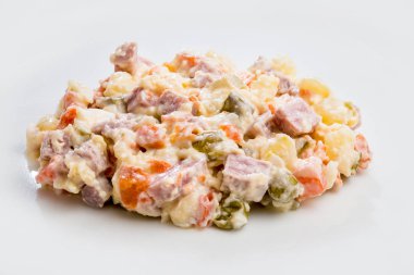 kanepe domates ekmek jambon. Siyah bir plaka üzerinde