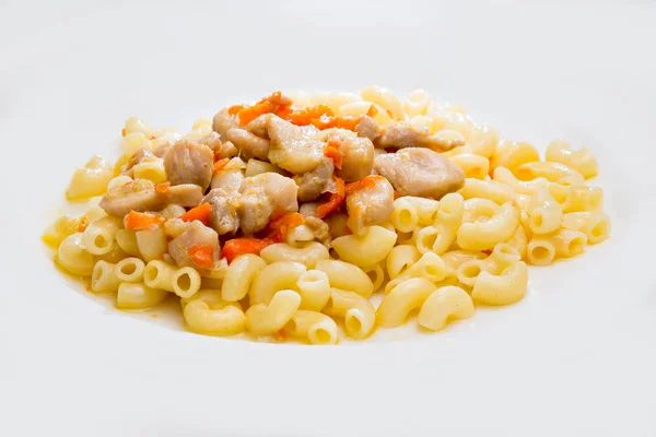 Gulash Pollo Con Pasta — Foto de Stock