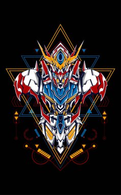 Mecha kutsal geometri sanat