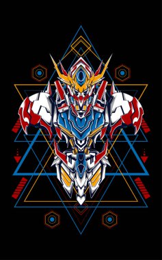 Mecha kutsal geometri sanat