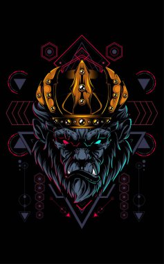 Goril kral kutsal geometri