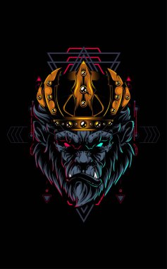 Goril kral kutsal geometri