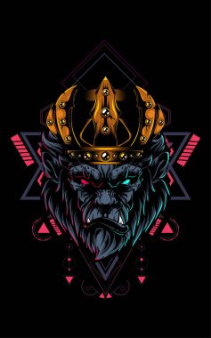 Goril kral kutsal geometri