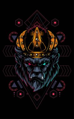 Goril kral kutsal geometri