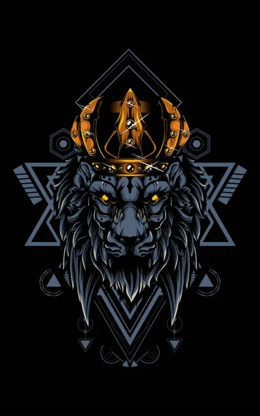 King of Lion sacred geometry