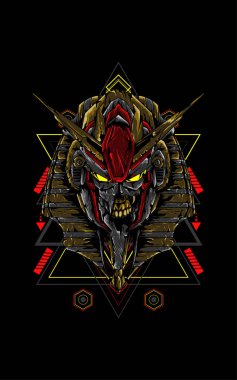 Mecha anubis kutsal geometri