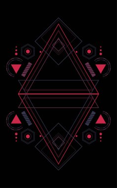 Kutsal Geometri illüstrasyon model