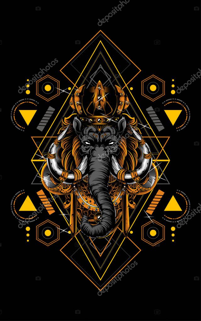 Mammoth lembuswana sacred geometry