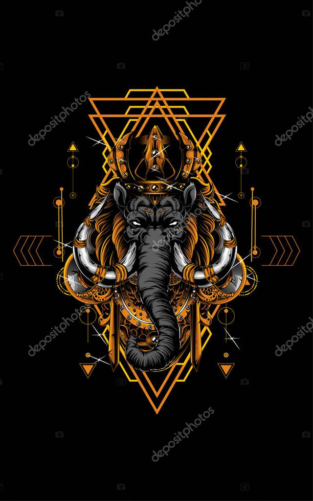 Mammoth lembuswana sacred geometry