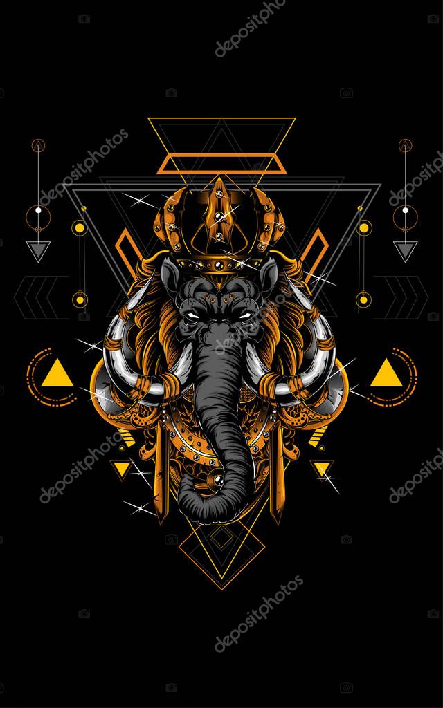 Mammoth lembuswana sacred geometry