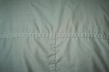 giyecek maddeleri pamuk kumaş doku dikişleri ile yıkanmış