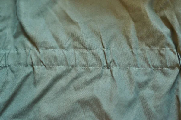 giyecek maddeleri pamuk kumaş doku dikişleri ile yıkanmış