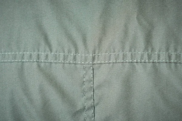Itens Vestuário Lavados Textura Tecido Algodão Com Costuras — Fotografia de Stock