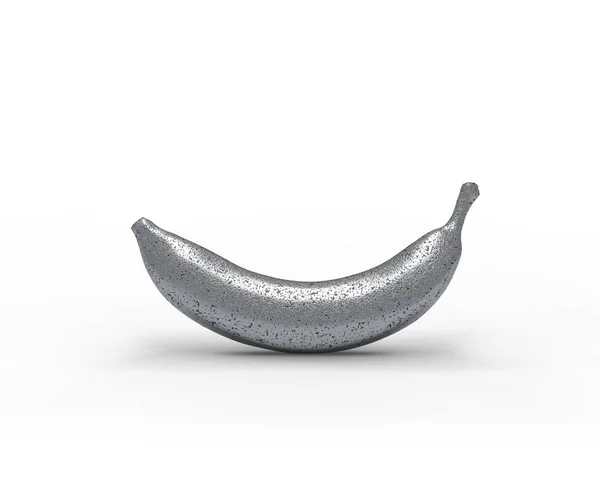 Singola banana d'argento — Foto Stock