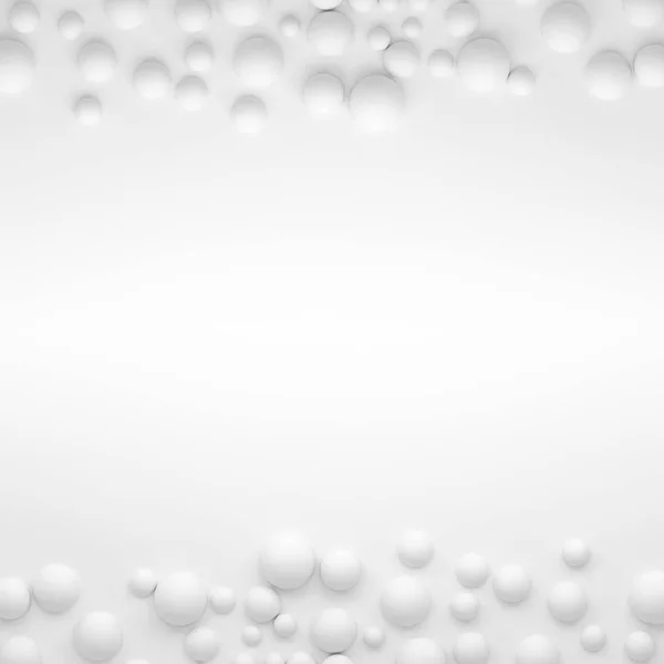 Абстрактный геометрический фон с белыми сферами — стоковое фото
