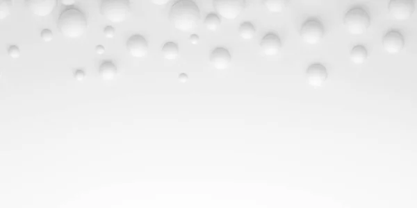 Sfondo geometrico astratto con sfere bianche — Foto Stock