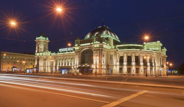 Vitebsky Station San Petersburgo Noches — Foto de Stock
