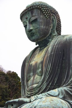 Büyük bronz buda heykeli, Kamakura, Tokyo, Japonya