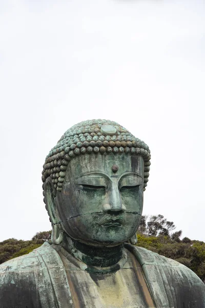 Gran Escultura Bronce Buddha Kamakura Tokyo Japón — Foto de Stock