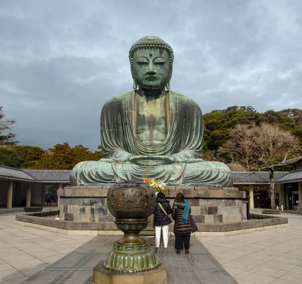 Büyük bronz buda heykeli, Kamakura, Tokyo, Japonya