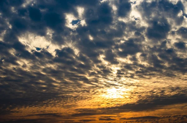 Sunset Sky Cloud — Stock Photo, Image