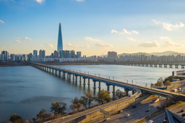 Seul manzarası Seoul City, South Korea.