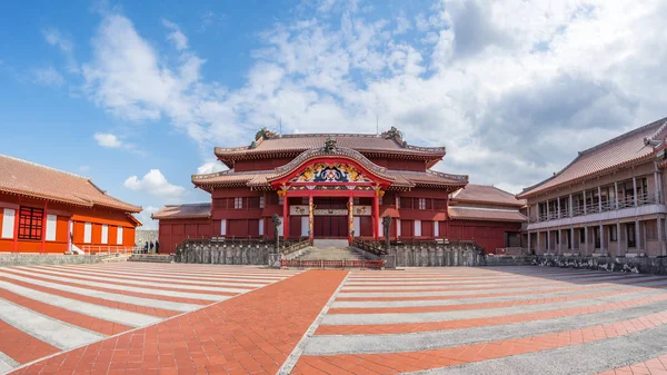 Castelo Shuri Okinawa Japão — Fotografia de Stock