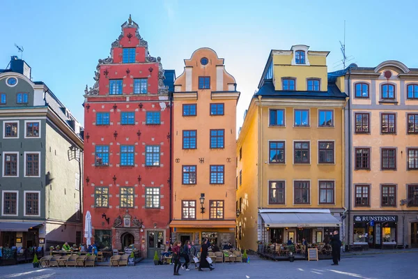 Estocolmo Suecia Mayo 2017 Ciudad Vieja Gamla Stan Estocolmo Suecia — Foto de Stock