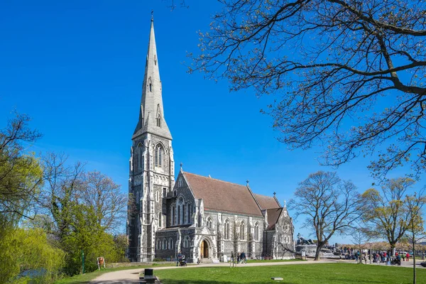 St Albans kilisede Kopenhag şehir, Danimarka.