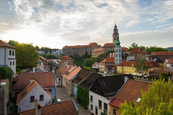 Cesky Krumlov Casco Antiguo República Checa —  Fotos de Stock