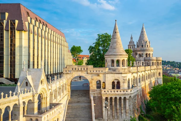 Fisherman Bastion Budapest City Hungary — Stock Photo, Image