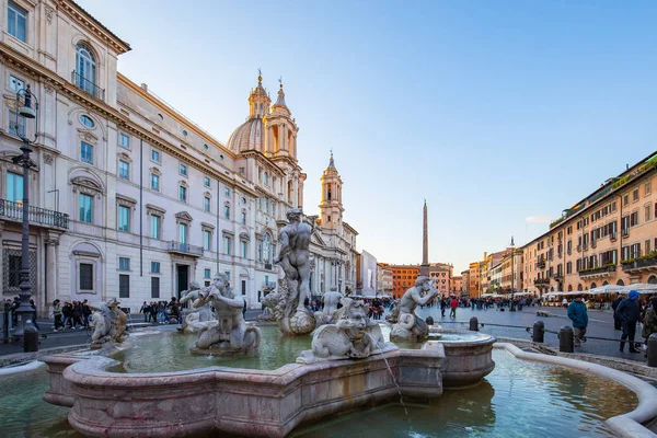 Piazza Navona Square Rome Italy — Stock Photo, Image