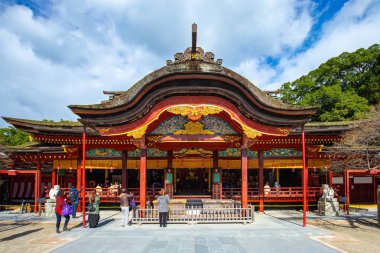 Dazaifu Tenmangu tapınak Dazaifu, Fukuoka ken, Japonya.