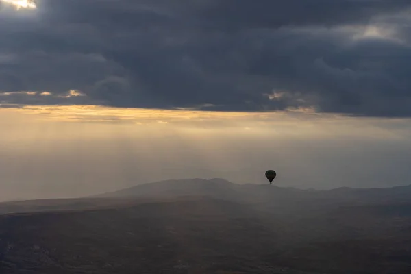 Lansekap Kapadokia Dengan Balon Kapadokia Turki — Stok Foto