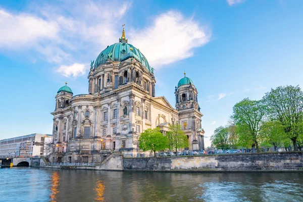 Vista Atardecer Catedral Berlín Berlín Alemania — Foto de Stock