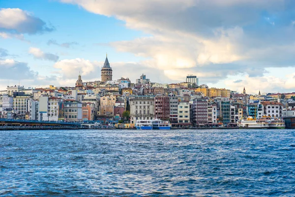 Галатская Башня Видом Стамбул Турции — стоковое фото