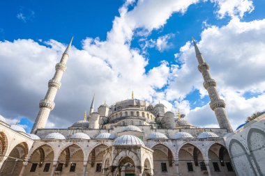Sultan Ahmed ya da mavi Camii, Istanbul, Türkiye.