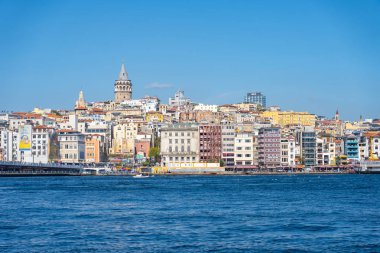 Galata Kulesi Istanbul City, Türkiye'de.